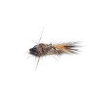 Stillwater Pearl Ribbed Hares Ear Micro Nymph Size 18 - 1 Dozen